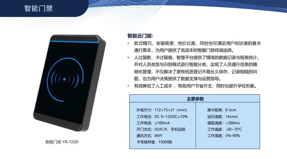 智能门禁